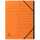 Exacompta EXACOMPTA Ordnungsmappe - 12 Fächer, A4, Karton, orange