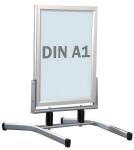 Plakatständer Swingmaster silb FRANKEN BS1308
