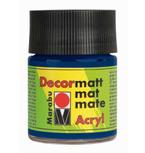 Decormatt Acryl dunkelblau MARABU 1401 05 053 50ml