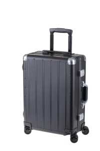 Alumaxx Reisetrolley Orbit - 40 x 55 x 20 cm, Aluminium, schwarz matt