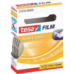 tesa Klebefilm doppelseitig - 12 mm x 7,5 m