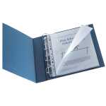 Q-Connect Prospekthülle A4 Öffnung oben/links...