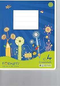 Creativheft Quart 20Bl.lin FORMATI 060541044 C4 Triotec