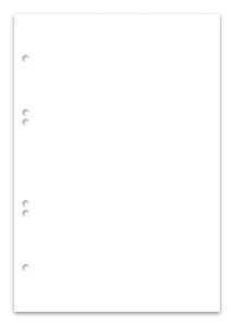 Staufen Ringbucheinl A5 50Bl 90g Premium blanko hfrei