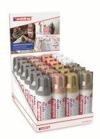 Edding Display Permanentspray Metallic 52356