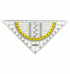 Geometriedreieck Flexi 16cm DONAU 4210003-00 o.Griff