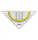 Geometriedreieck Flexi 16cm DONAU 4210003-00 o.Griff