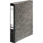 Falken FALKEN Recycling-Wolkenmarmor-Ordner A4, schwarzer...