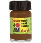 Decormatt Acryl hellbraun MARABU 1401 39 047 15ml Glas