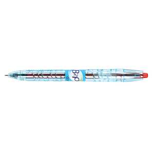Pilot Gelschreiber B2P Begreen - 0,4 mm, rot