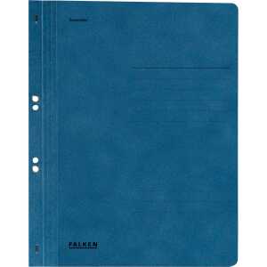 Ösenhefter - A4 1/1 Vorderdeckel, blau, Manilakarton, 250 g/qm