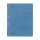 Ösenhefter - A4 1/1 Vorderdeckel, blau, Manilakarton, 250 g/qm