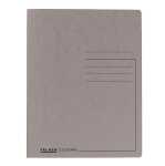 Falken Falken Spiralhefter Karton grau für DIN A4, mit kfm. Heftung