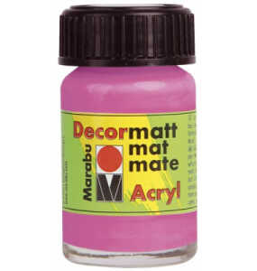 Decormatt Acryl pink MARABU 1401 39 033 15ml Glas