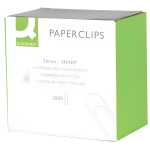 Q-Connect Büroklammern - 26 mm glatt, verzinkt, 1000...