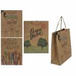 Geschenktragetasche Spruch sort. 180752 18x8x23cm