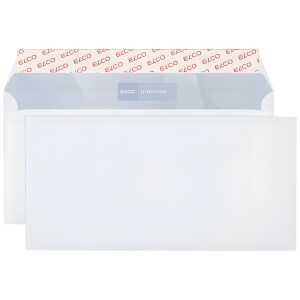 Briefumschlag premium C5/6, hochweiß, haftklebend, Innendruck, 80 g/qm