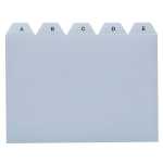 Leitregister PP - A6 quer, grau