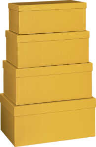 Geschenkkarton uni orange 52 7845 17 4tlg hoch