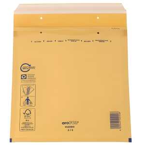 aroFOL Luftpolstertaschen Nr. 5, 220x265 mm, braun, 10 Stück