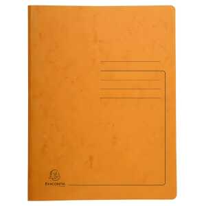 Exacompta Spiralhefter - A4, 300 Blatt, Karton, 355 g/qm, orange