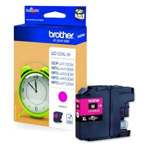 Brother Original Brother Tintenpatrone magenta (LC-125XLM)