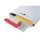 ColomPac Versandtaschen Vollpappe 235x310x30 mm (A4), weiß