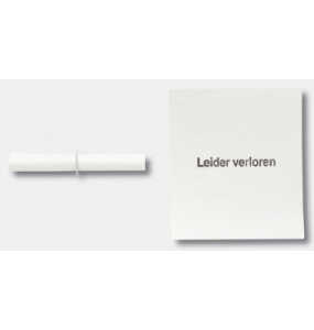 Nieten Leider verloren weiss 200500 (500)
