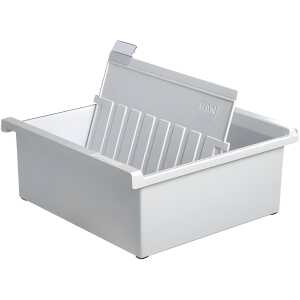 HAN Karteitrog A5 quer, für 800 Karten, lichtgrau