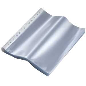 Q-Connect Prospekthülle A4 120mym genarbt, 100 Stück