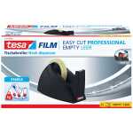 tesa® Tischabroller Easy Cut® Professional 25 mm x 66 m schwarz