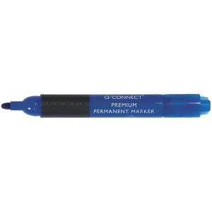 Q-Connect Permanentmarker Premium - ca. 3 mm, blau