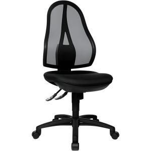 Drehstuhl Open Point SY schwarz TOPSTAR OP200 G20 ohne Armlehnen