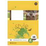 Staufen Schulheft A4 32Bl 80g Lin20 Style blanko