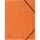 Exacompta EXACOMPTA Sammelmappe - A4, 355 g/qm, Gummizug, orange
