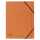 Exacompta EXACOMPTA Sammelmappe - A4, 355 g/qm, Gummizug, orange