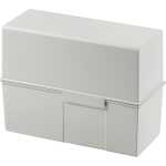 Karteibox A5 quer für 500 Karten lichtgrau 228 x 102...