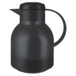 emsa Samba Isolierkanne - 1,0 Liter, schwarz-transluzent