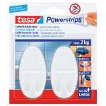 tesa Powerstrips Haken LARGE Oval, weiss (8756184)
