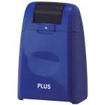 Plus Japan Rollstempel Camouflage - blau