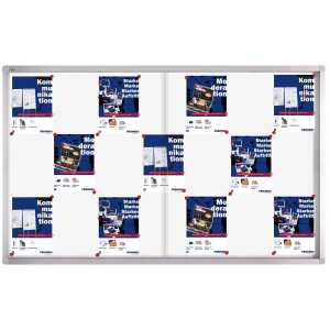 Schaukasten f. 21x A4 FRANKEN SK6121