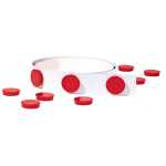 Franken Magnetleiste - 3,5 x 500 cm, selbstklebend, weiß