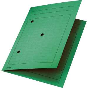 LEITZ 3998 Umlaufmappe A4 Gitterdruck Manilakarton 320 g/qm grün