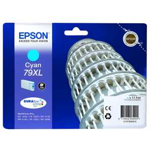 Epson Tintenpatrone Originalzubehör 79XL ca. 2.000 Seiten cyan 17,1ml