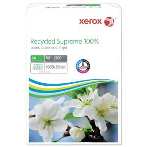 Xerox Recycled Supreme 100% - 80 g/qm, A4, 500 Blatt, weiß