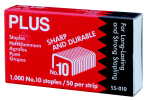 Plus Heftklammern Staples No10, 1000 Stk