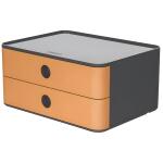 Smart-Box Allison,Schubladenbox 2 Schübe, caramel brow