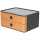 Smart-Box Allison,Schubladenbox 2 Schübe, caramel brow