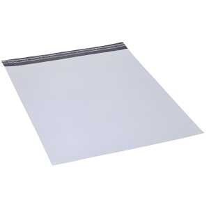 docuCARE Folienversandtasche - 400 x 500 mm, 100 Stück, weiß