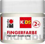 Fingerfarbe Kids weiß MARABU 03030 050 070 100ml